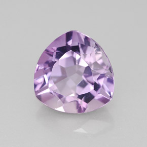 3.47克拉天然紫罗兰色紫水晶，三角形，10.2×9.9毫米，VVS