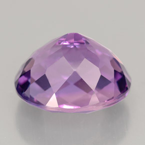 7.83克拉天然紫罗兰色紫水晶，椭圆形切割，13.7×11.5毫米，IF