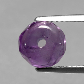 2.34克拉天然紫罗兰色紫水晶，透明，8.2×8毫米，透明/半透明