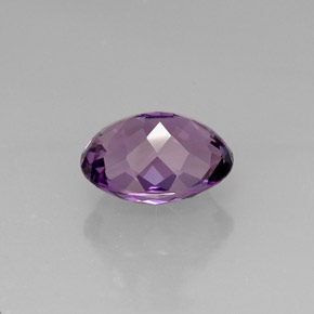 10.58克拉天然紫罗兰色紫水晶，椭圆形切割，15.9×11.8毫米，VVS-VS