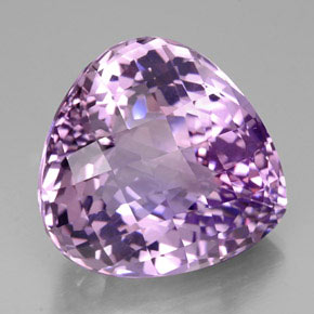 53.61克拉天然紫罗兰色紫水晶，梨形，25.9×24.2毫米，IF