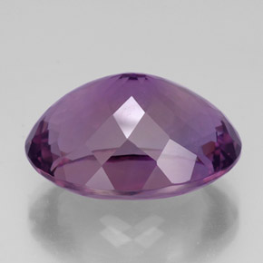 33.03克拉天然紫罗兰色紫水晶，椭圆形切割，23.8×18.2毫米，VVS