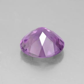 2.17克拉天然紫罗兰色紫水晶，圆形切割，9.00毫米，VVS