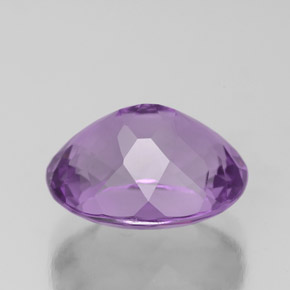 3.95克拉天然紫罗兰色紫水晶，椭圆形切割，11.3×9.2毫米，VVS