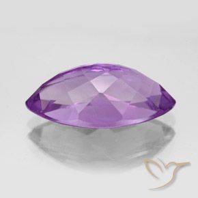 6.13克拉天然紫水晶,榄尖形,VS