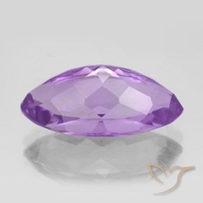 7.56克拉天然紫水晶，马眼形，VS