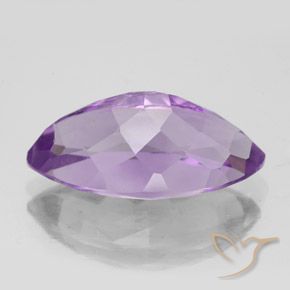 6.07克拉天然紫水晶，榄尖形，VS