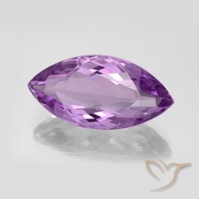 7.16克拉天然紫水晶，榄尖形，VVS-VS