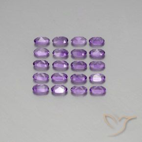4.31克拉天然紫水晶，椭圆形，VVS-VS
