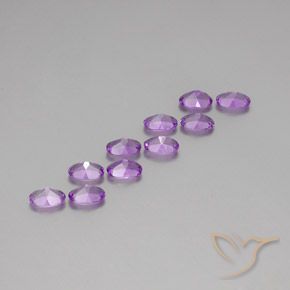 4.00克拉天然紫水晶，椭圆形，VS