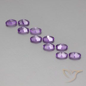 4.01克拉天然紫水晶，椭圆形，VVS-VS