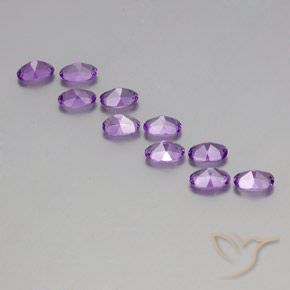 3.82克拉天然紫水晶，椭圆形，VVS-VS