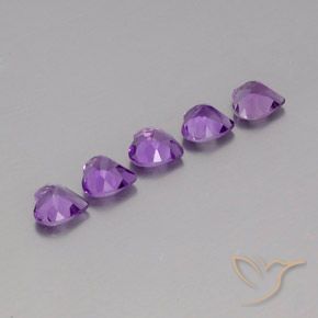 3.39克拉天然紫水晶，心形，VS