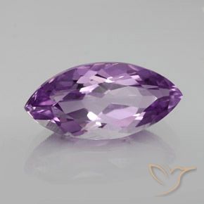 7.67克拉天然紫水晶，榄尖形，VVS-VS