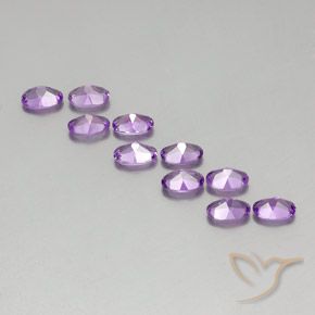 3.82克拉天然紫水晶，椭圆形，VVS-VS