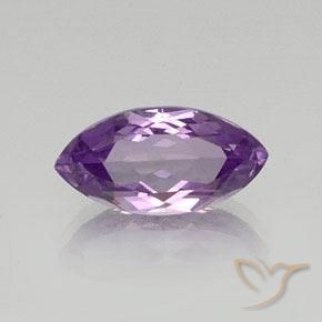 6.66ct 天然 中紫 紫水晶, 榄尖形, VVS