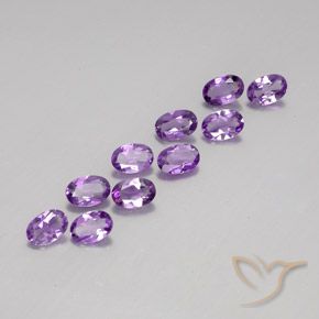 3.62克拉天然紫水晶，椭圆形，VVS-VS