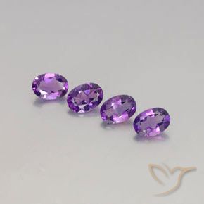 2.82克拉天然紫水晶，椭圆形，VVS-VS