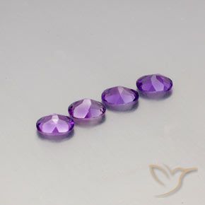2.82克拉天然紫水晶，椭圆形，VVS-VS