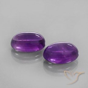 13.00克拉天然紫水晶，椭圆形，透明