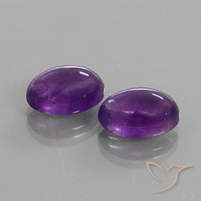 13.44克拉天然紫水晶，椭圆形，透明