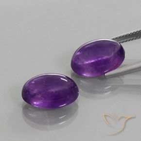 13.44克拉天然紫水晶，椭圆形，透明