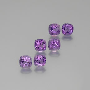 克拉天然紫水晶，垫形剪裁，VS