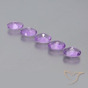 3.40克拉天然紫水晶，椭圆形，VS