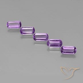 4.90ctw 天然 紫色紫罗兰色 紫水晶, 花式切割, VS