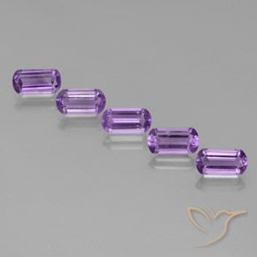 5.30ctw 天然 深粉紫罗兰色 紫水晶, 花式切割, VS