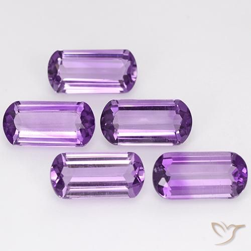 4.92克拉天然紫水晶，花式切割，VS