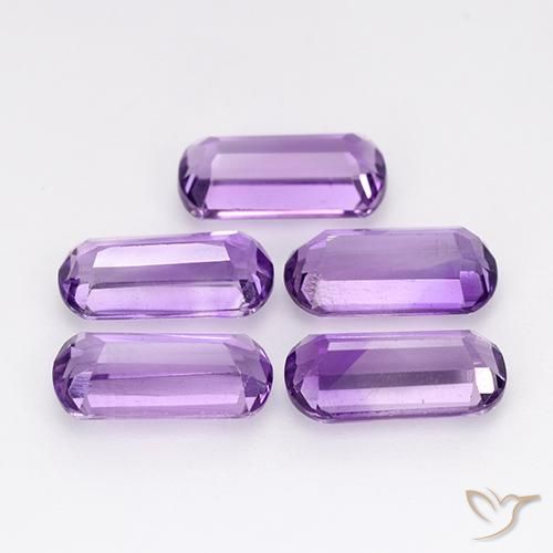 4.92克拉天然紫水晶，花式切割，VS