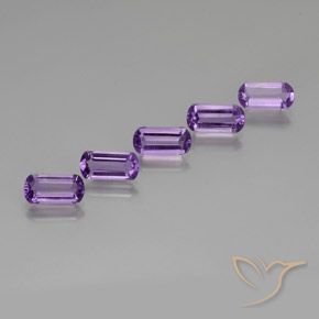 4.97克拉天然紫水晶，花式切割，VS