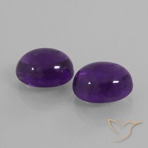 8.46克拉天然紫水晶，椭圆形，透明