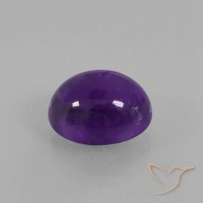 3.62克拉天然紫水晶，椭圆形，透明