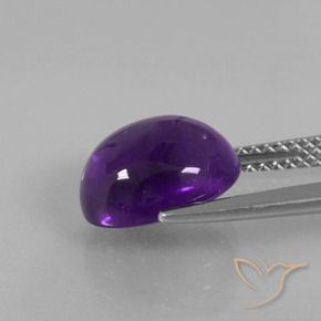 3.62克拉天然紫水晶，椭圆形，透明