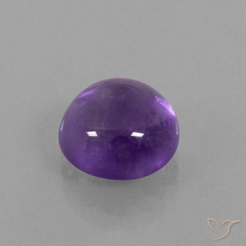 5.61克拉天然紫水晶，圆形的，透明