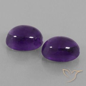 15.79克拉天然紫水晶，椭圆形，透明
