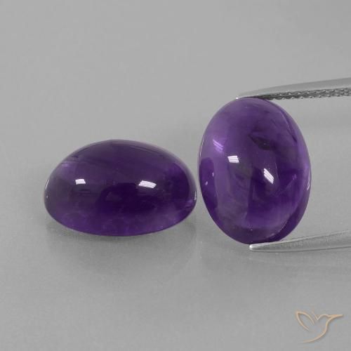 13.17克拉天然紫水晶，椭圆形，透明
