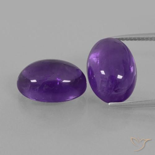 13.97克拉天然紫水晶，椭圆形，透明