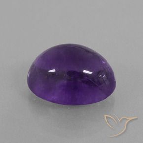 7.85克拉天然紫水晶，椭圆形，透明