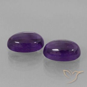7.90克拉天然紫水晶，椭圆形，透明
