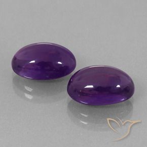 8.04克拉天然紫水晶，椭圆形，透明
