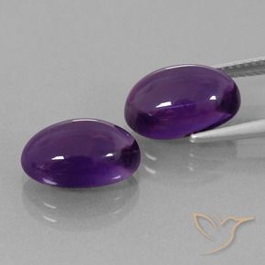 8.04克拉天然紫水晶，椭圆形，透明
