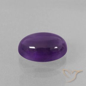 4.04克拉天然紫水晶，椭圆形，透明