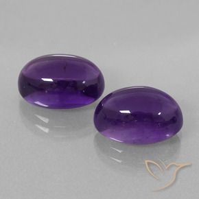 8.85克拉天然紫水晶，椭圆形，透明