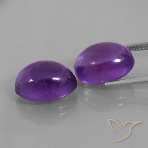 13.84克拉天然紫水晶，椭圆形，透明