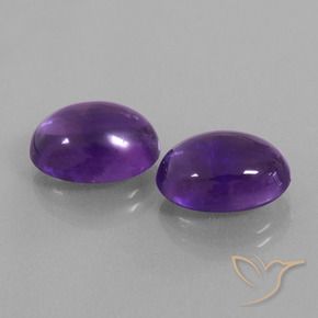 12.50克拉天然紫水晶，椭圆形，透明
