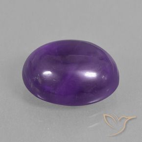 7.17克拉天然紫水晶，椭圆形，透明
