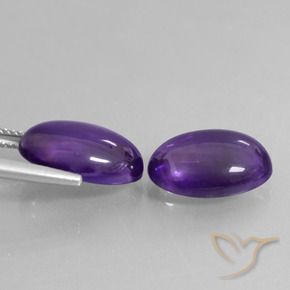 11.00克拉天然紫水晶，椭圆形，透明